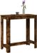 Maison Exclusive Tabouret de bar en chêne fumé, 102x50x103,5 cm, fabriqué en fibre de bois