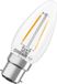 Osram LED Retrofit CLASSIC B in B-Form, LED-Lampe, Glas, klar, 1,8 W, 250 lm, 2700 K, CRI 80