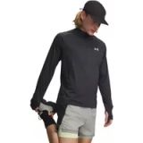 Under Armour Explore Trail Run Sweatshirt Met Halve Rits Zwart L Man