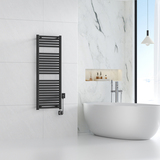 Wiesbaden Elara - Elektrische radiator - Smart WiFi - 118,5 x 45 cm - Mat Zwart