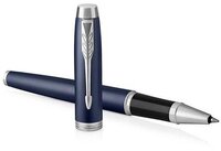 Parker IM Rollerball Pen - Fine Nib - Blue Ink - Matte Blue - Gift Box Included