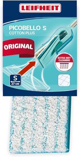 Leifheit Vloerwisserpad Piccolo Cotton Plus, 27 cm Vervangingsdoek