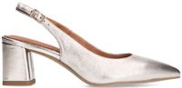 No Stress Dames Goudkleurige Leren Slingbacks Maat 37