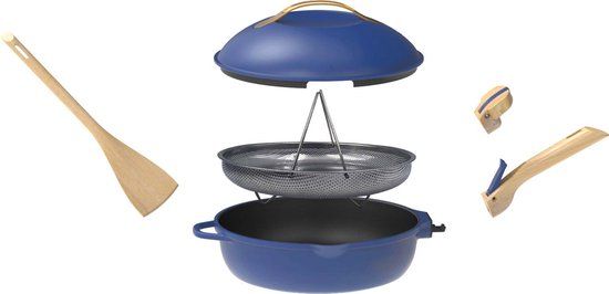 Cookut La fabuleuse multifunctionele kookpot - saphir