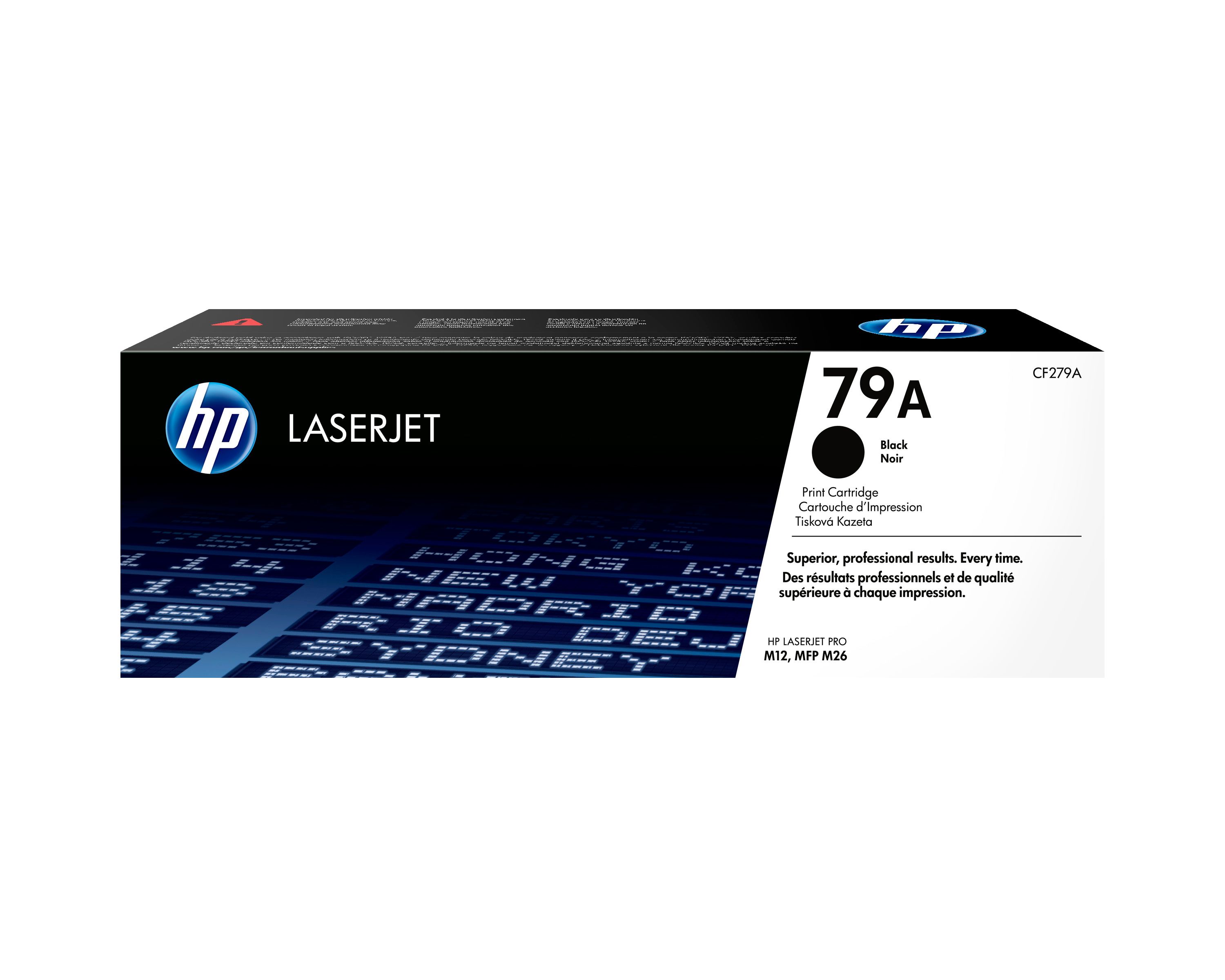 HP 79A Zwarte Toner Cartridge - Origineel - 1000 Pagina's - CF279A