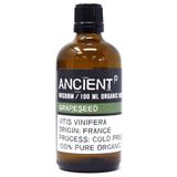 Ancient Wisdom Biologische Druivenpit Basisolie - 100ml