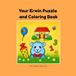 Your Erwin Your Erwin Puzzle and Coloring Book: The Fun Guinea Pig Puzzle Adventure