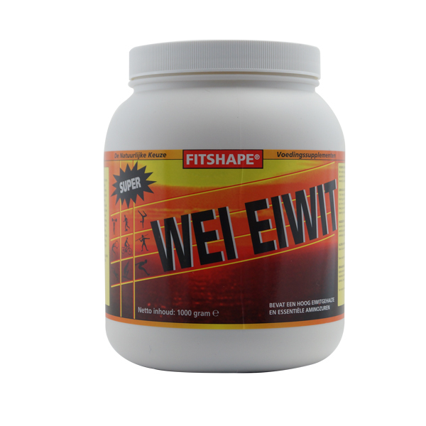 Fitshape Wei-eiwit Banaan 1000gr