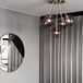 DESIGN BY US Suspension Ballroom Molécule Laiton/Violet