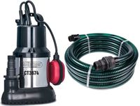 EL Pumps Puddle 600 Dompelpomp / Dweilpomp - 10800l/u - 600W - Opvoerhoogte 8 m - Met Vlotter - RVS - Vlakzuiger