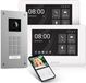 BALTER Entri LN videosysteem voor deuropnamen, videodeurbel met app, 2x 7-inch HD-monitoren, 2-draads systeem, inbouwmodel, Full HD-resolutie