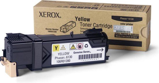 Xerox 106R01280 Toner Cartridge Geel Standaard Capaciteit