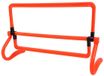 Unyqoos® Set van 5 verstelbare oranje trainingshorden voor sportieve vaardigheidstraining