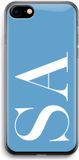 Case Company iPhone SE 2020 Hoesje - Monogram N°2 - Soft Cover