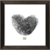 Deknudt Frames fotolijst - Bruin met zilverbies - S41VK3 - 20x20 cm