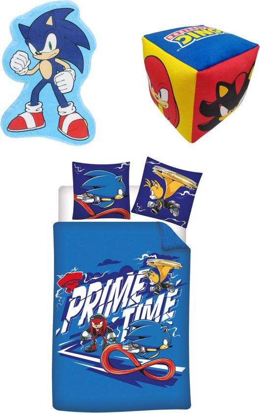 4KidsOnly Lyo Sas Sonic Bed Set Meerkleurig Polyester Junior