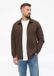 s.Oliver - Hommes - Veste sweat à col montant et poches passepoilées - Marron foncé - 3XL