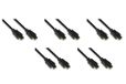 LINK LKCHDMI0505 HDMI-kabel, 0,5 m, 4 K x 2 K, voor PC, notebook, HDTV etc. - vergulde contacten - zwart - Full HD / 4K video-overdracht - 5 stuks