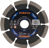RHODIUS Diamantdoorslijpschijf beton Ø125 x 10 mm ALPHAline DG70