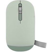 T'nB COLOR - Muis - dubbel modus - draadloos - 2.4 GHz, Bluetooth - USB draadloze ontvanger - groen - hangdoos