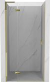 Mexen Mist-H L porte battante pour douche gauche 75 cm transparent or