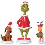 Der Grinch Department 56 Der Grinch Verzamelfiguren - Grinch Max Cindy-Lou-Who