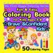 Fun & Easy Coloring Book for Kids Ages 3–8: Brave & Confident Kids