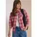 [Brand] Chemise à manches longues à carreaux