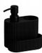 EH Excellent Houseware Koopman - Vloeistofhouder - Zwart - 300ml
