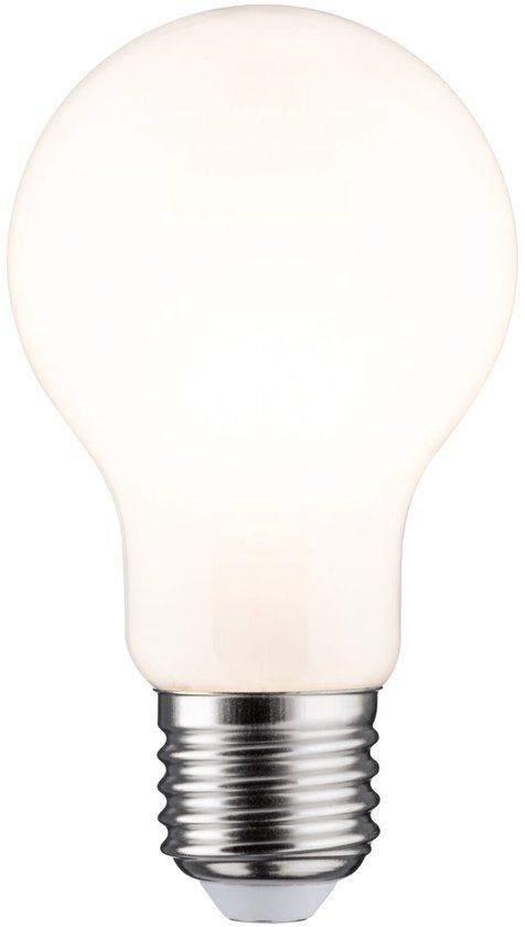 Paulmann Classic White LED-gloeilamp E27 806lm 7W 2700K dimbaar Opaal