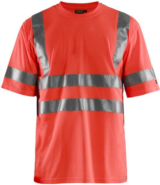 Blåkläder High Vis t-shirt 3413-1009 - High Vis Rood - M