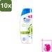 Head & Shoulders Apple Fresh Anti-Roos Shampoo - 1 liter - 10 stuks