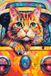 Castorland Puzzel Cat Bus Travel - 1000 stukjes Legpuzzel