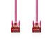 Nedis CCGP85221PK200 - Netwerkkabel - 20m - Roze