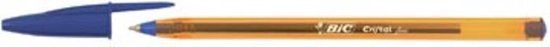 BIC Cristal Fine balpen - blauw - 1 stuk