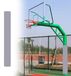 Merkloos UV-bestendige Basketbalstangbekleding voor Veiligheid en Duurzaamheid