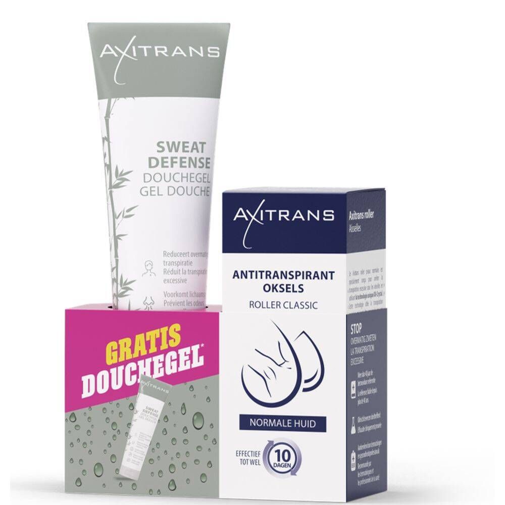 Axitrans Roller Classic + douchegel 100ml Gratis 1 set