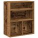 vidaXL Bibliothèque - 60x30x71,5 cm - Bois traité - Couleur bois vieilli