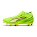 PUMA Ultra 6 Match + FG/AG Unleashed - Geel/Zwart/Gloeiend rood/Neon Dames, maat 43