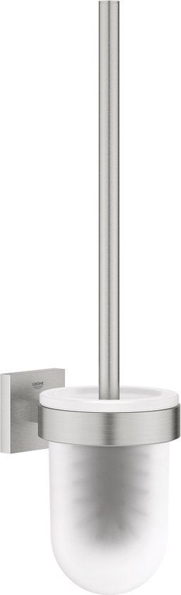 GROHE Start Cube Toilet Brush Set - Supersteel (Stainless Steel Look) - 40977DC0