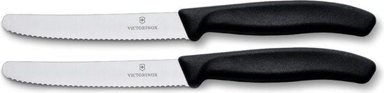 Victorinox Swiss Classic Tafelmes Set - 2-delig - Zwart