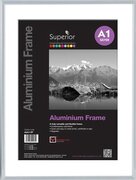 Seco Fotolijst A1 zilverkleur - geborsteld aluminium 11 mm