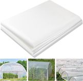 Famanu – Broeikasafdekking van 2 x 10 m, verdikt en scheurvast, met UV-bescherming, ideaal voor het beschermen van planten in de tuin