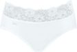 sloggi Romance Slip midi pour femme avec dentelle - Blanc - Taille 38