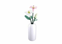 Sluban Flowers Lelies in Vaas bouwspeelgoed vanaf 12 jaar – Constructiespeelgoed modelbouw bloemen decoratie – bouwdoos met 247 bouwstenen – M38-B1101-07