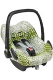 Meyco Baby Snake autostoelhoes - avocado - groep 0+