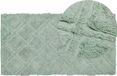 Beliani HATAY - Laagpolig vloerkleed - Groen - 80 x 150 cm - Katoen