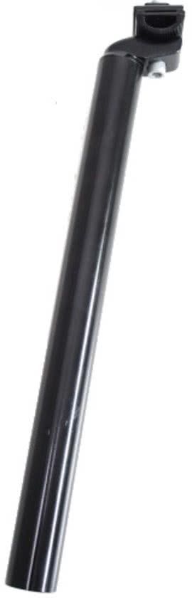 Ergotec Zadelpen Vast Patent 28,6 X 350 Mm Aluminium Zwart