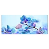 Homemania Muurfoto, bloemen, natuur, voor woonkamer, slaapkamer, meerkleurig, 70 x 3 x 100 cm, HM20KNV70 x 100 – 112, polyester, hout
