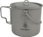 Pathfinder Titanium Bushpot met deksel (1,1 L)